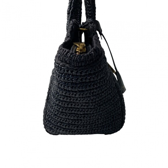 Saint Laurent Women's Cabas Raffia Basket Bag - Picture 5 of 15
